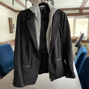 Torrid Blazer/Jacket with built-in Hoodie